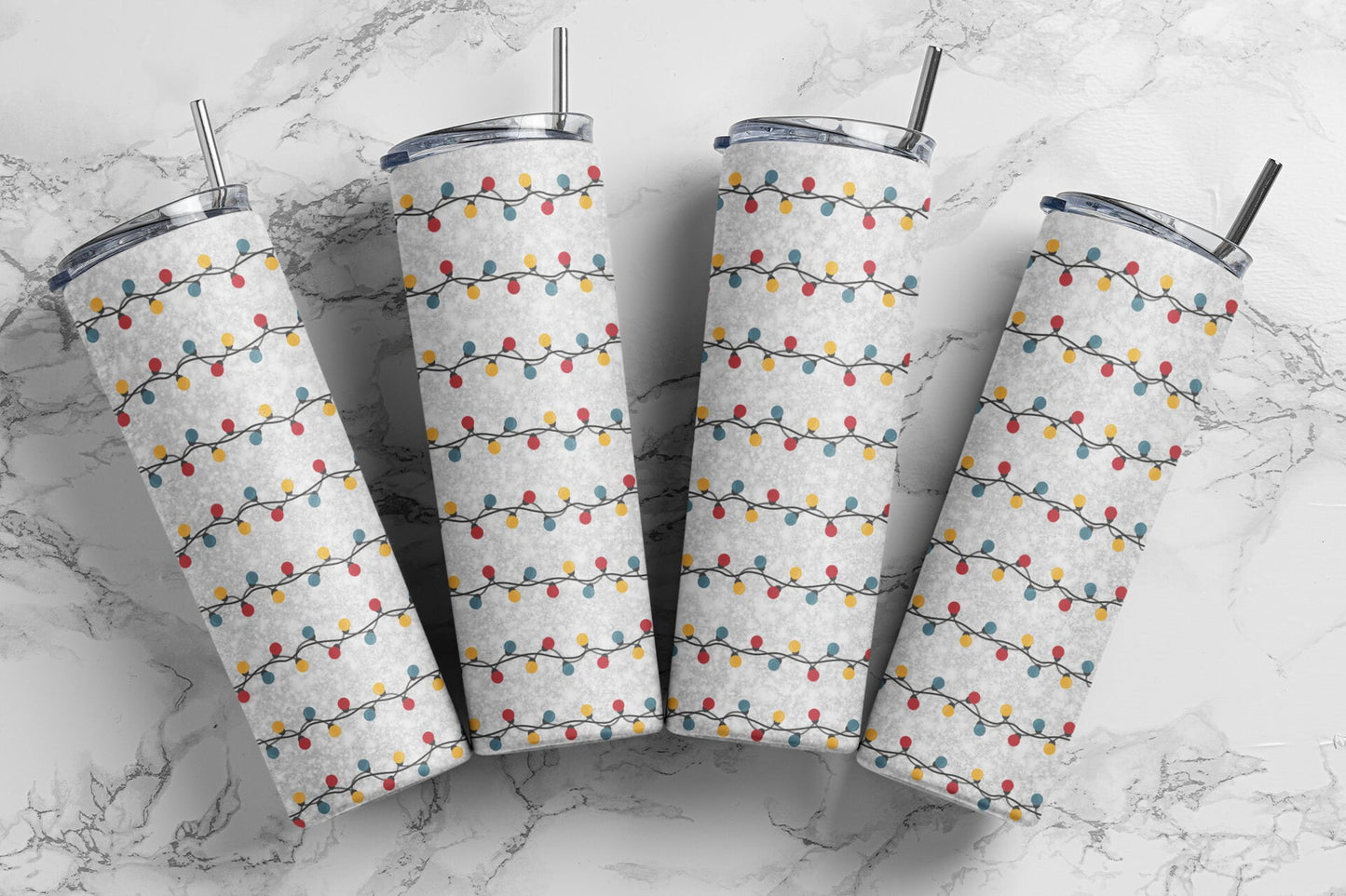 Tumbler |Christmas lights| | girls or boys | Gift | BFF | special someone | Christmas