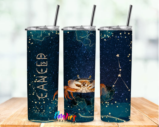 Tumbler | Cancer | Celestial | Sarcasm | MOM | Gift | BFF | funny| Beautiful colors