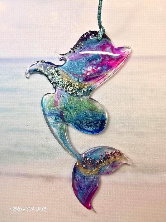 Resin | Sea and water animal 1019 | Ocean lover | gift| Ornament | Car Charm | Mermaid lover |Manatee |seal |Turtle | Whale| Crab|