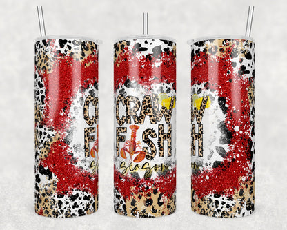 Tumbler | Crawfish | my happy place |HOT mom summer | Sarcasm | beach| ocean | Gift | BFF | Profanity| funny|