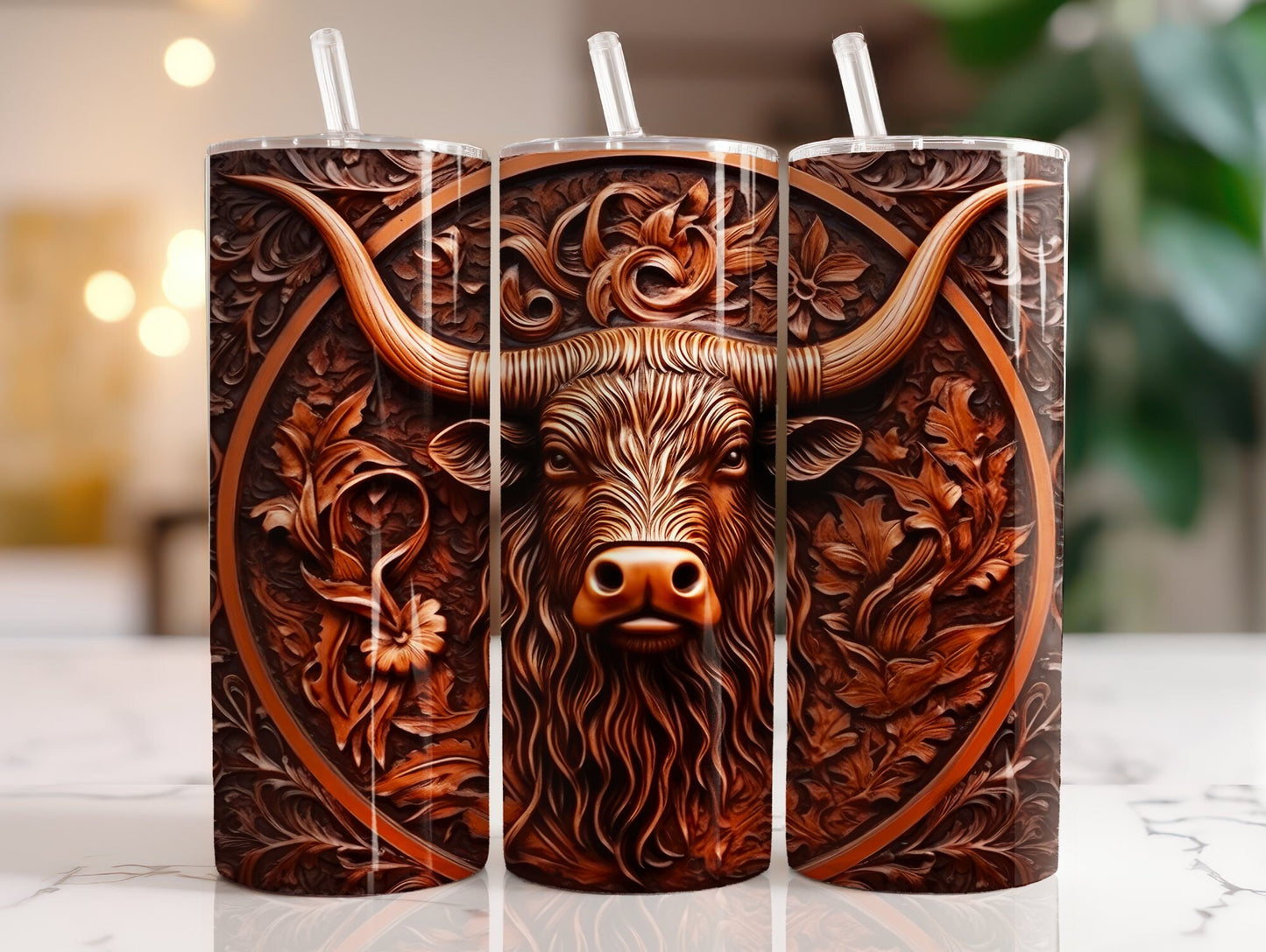 Tumbler | Highland Cow  | highland cows 26 | farm animals | cuteness | artful |