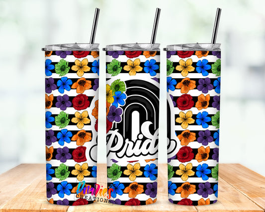 Tumbler |  Pride 2 | Hot Mess |daughter| friend | Gift | BFF | funny| Beautiful colors|other