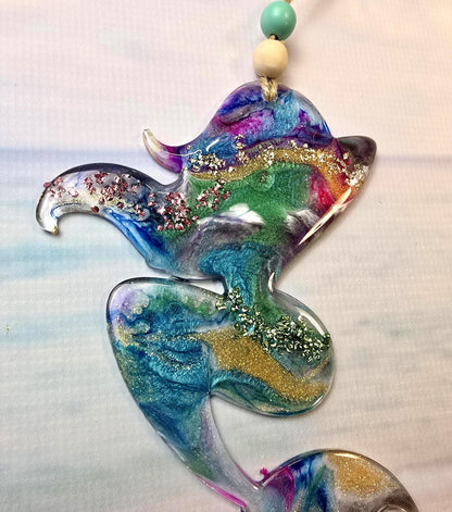 Resin | Sea and water animal 1018 | Ocean lover | gift| Ornament | Car Charm | Mermaid lover |Manatee |seal |Turtle | Whale| Crab|