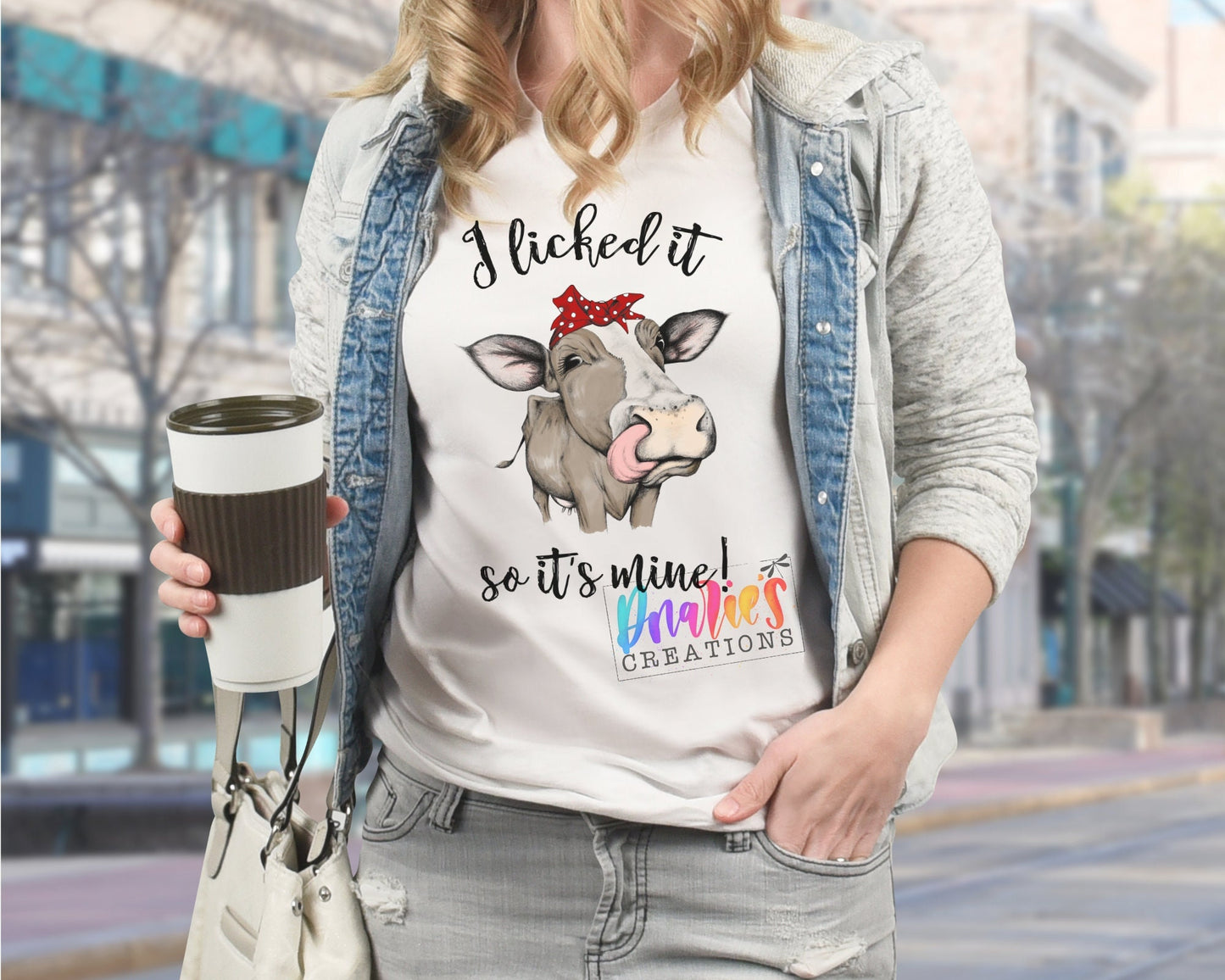 T-shirt |I licked it so it's mine! | Chicken |COW| Diet | summer |Flowers| NSFW