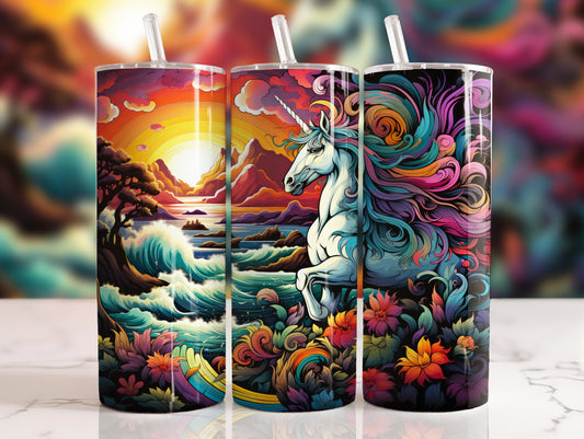 Tumbler | Unicorn tumbler 60| Fantasy | girls or boys | Gift | BFF | special someone