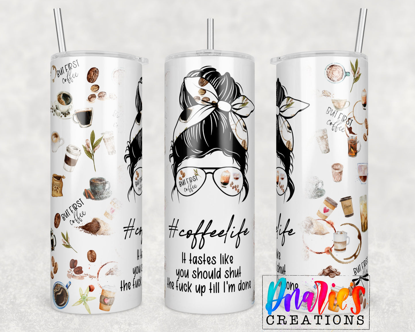 Tumbler |But first coffee-tastes like you should shut the F up till I'm done | coffeelife | Gift | BFF| funny|ladies |BUT FIRST coffeeFUETSY