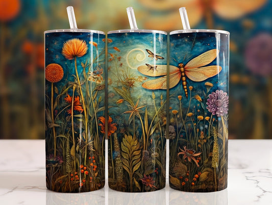 Tumbler | Dragonfly 19| Beautiful bright colors | MOM | Gift | BFF | funny| Beautiful colors| Angel