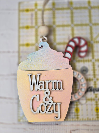 Ornament - Warm and Cozy OR1004-25 - Hand Painted Christmas Ornament