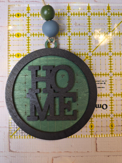 Ornament -  Farmhouse HOME OR1022-25 - Hand Painted Christmas Ornament