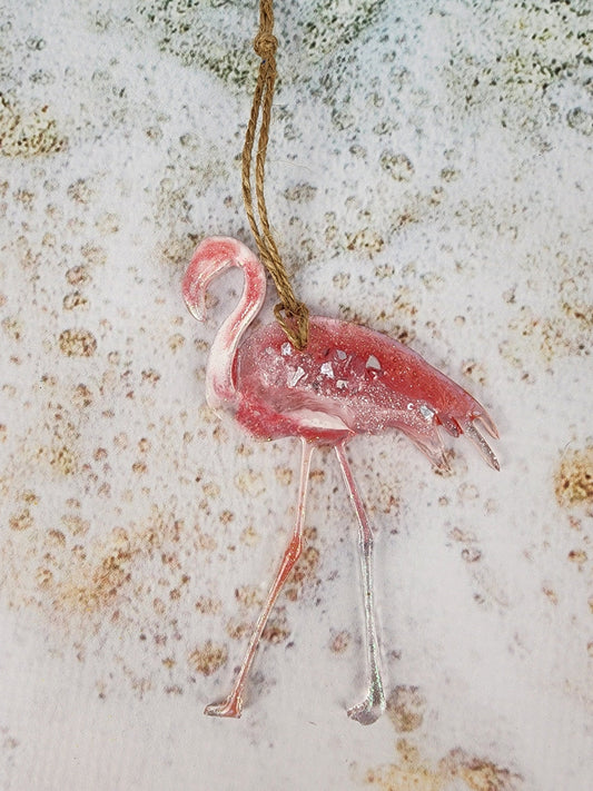 Resin | Flamingo #4 | Resin art | Ocean lover | gift