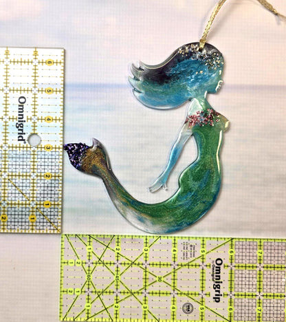 Resin | Sea and water animal 1016 | Ocean lover | gift| Ornament | Car Charm | Mermaid lover |Manatee |seal |Turtle | Whale| Crab|