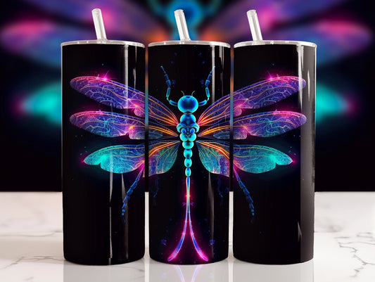 Tumbler | Dragonfly 11| Beautiful bright colors | MOM | Gift | BFF | funny| Beautiful colors| Angel