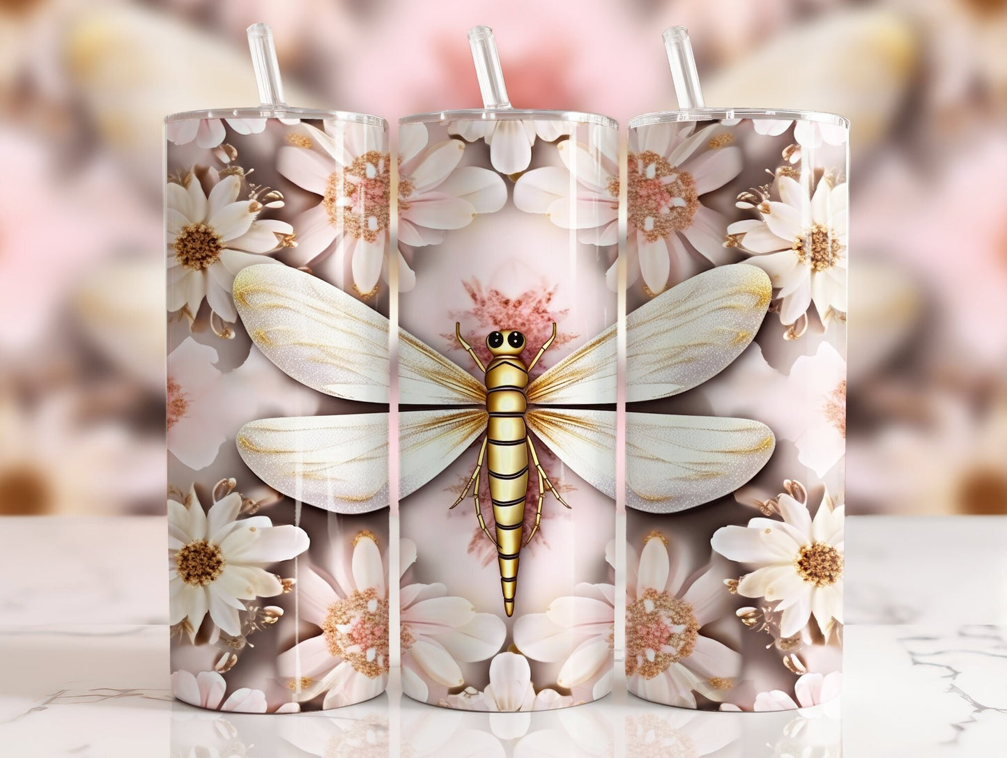 Tumbler | Dragonfly 7| Beautiful bright colors | MOM | Gift | BFF | funny| Beautiful colors| Angel