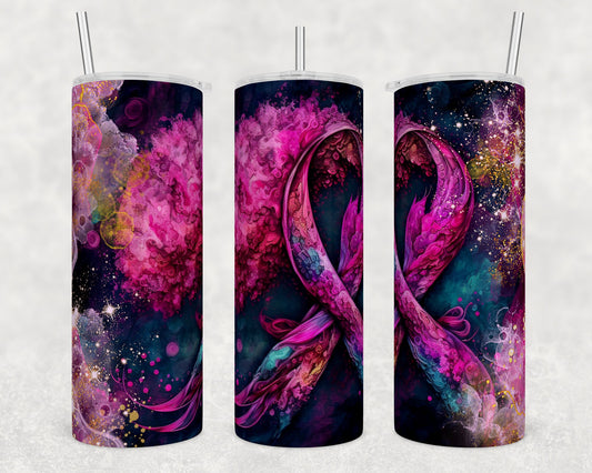 Tumbler | Pink Ribbon | Drinkware | Friend | Gift | Support| OSFA