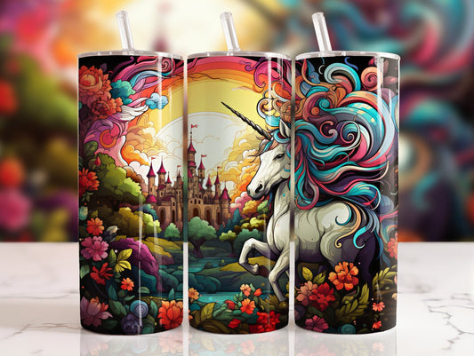 Tumbler | Unicorn tumbler 55| Fantasy | girls or boys | Gift | BFF | special someone