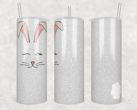 Tumbler | White bunny     | Gift | Sarcasm| OSFA |Great Gift-
