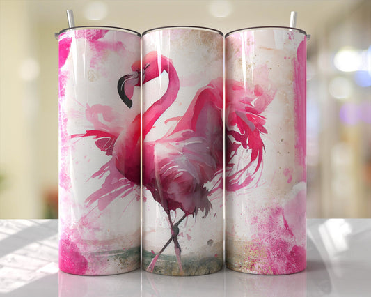 Tumbler | Dancing flamingos| | Gift | pink| America| OSFA |Great Gift- Ladies-| Men