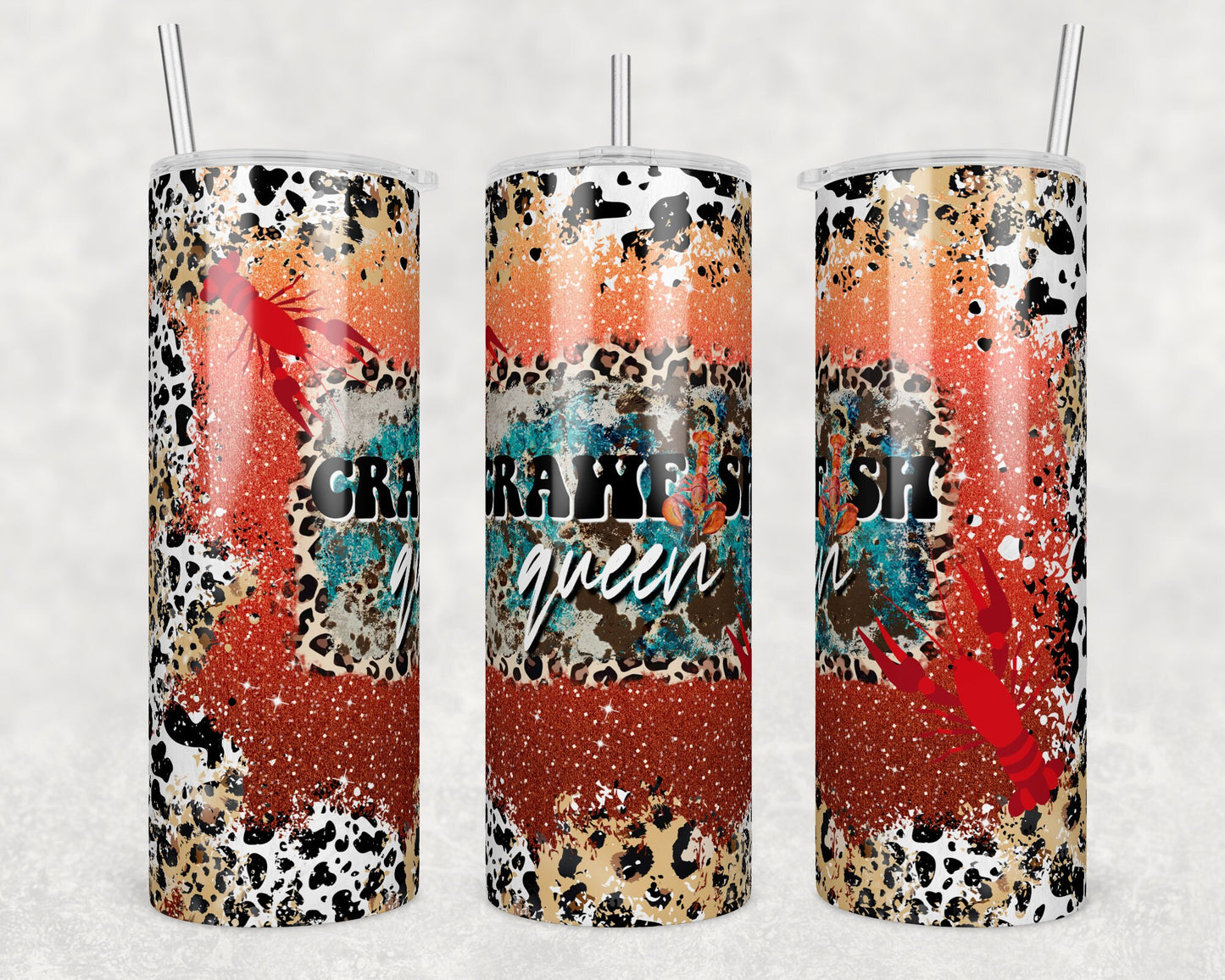 Tumbler | Crawfish Queen 7 | my happy place |HOT mom summer | Sarcasm | beach| ocean | Gift | BFF | Profanity| funny|