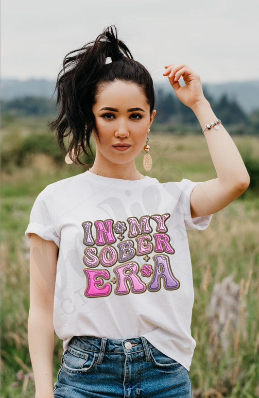 T-shirt |In my Sober ERA | sobriety | Healing | life |proud