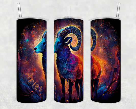 Tumbler | Aries 2| Celestial | Sarcasm | MOM | Gift | BFF | funny| Beautiful colors