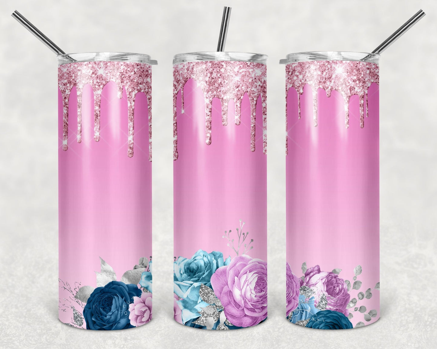 Tumbler | Roses (Can be personalized)  | Hot Mess| Sarcasm | MOM | Gift | BFF | funny|
