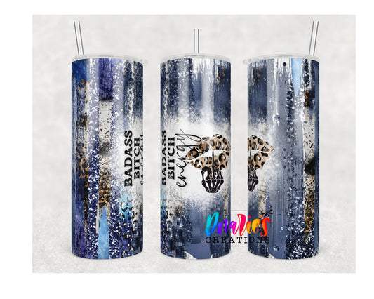 Tumbler |Badass Bitch energy | Sarcasm | Crime| Bestie | Gift | BFF | Profanity| funny| babblueetsy