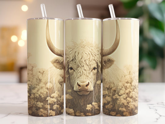 Tumbler | Highland Cow  | highland cows 16 | farm animals | cuteness | artful