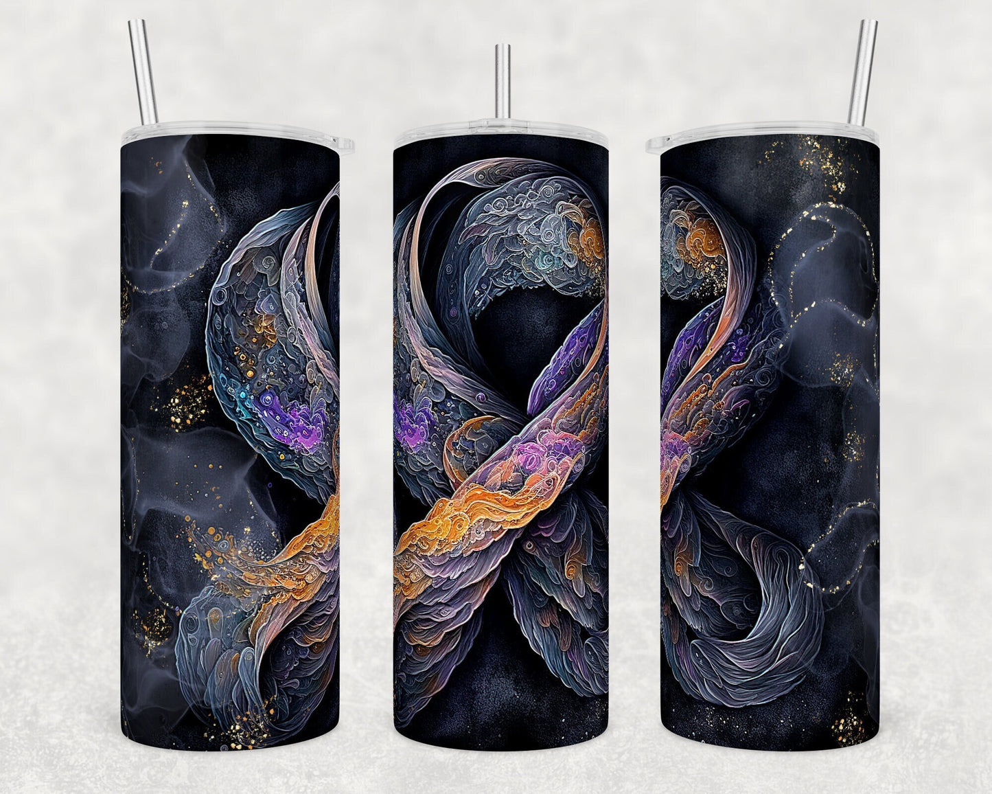 Tumbler | Grey Ribbon | Drinkware | Friend | Gift | Support| OSFA