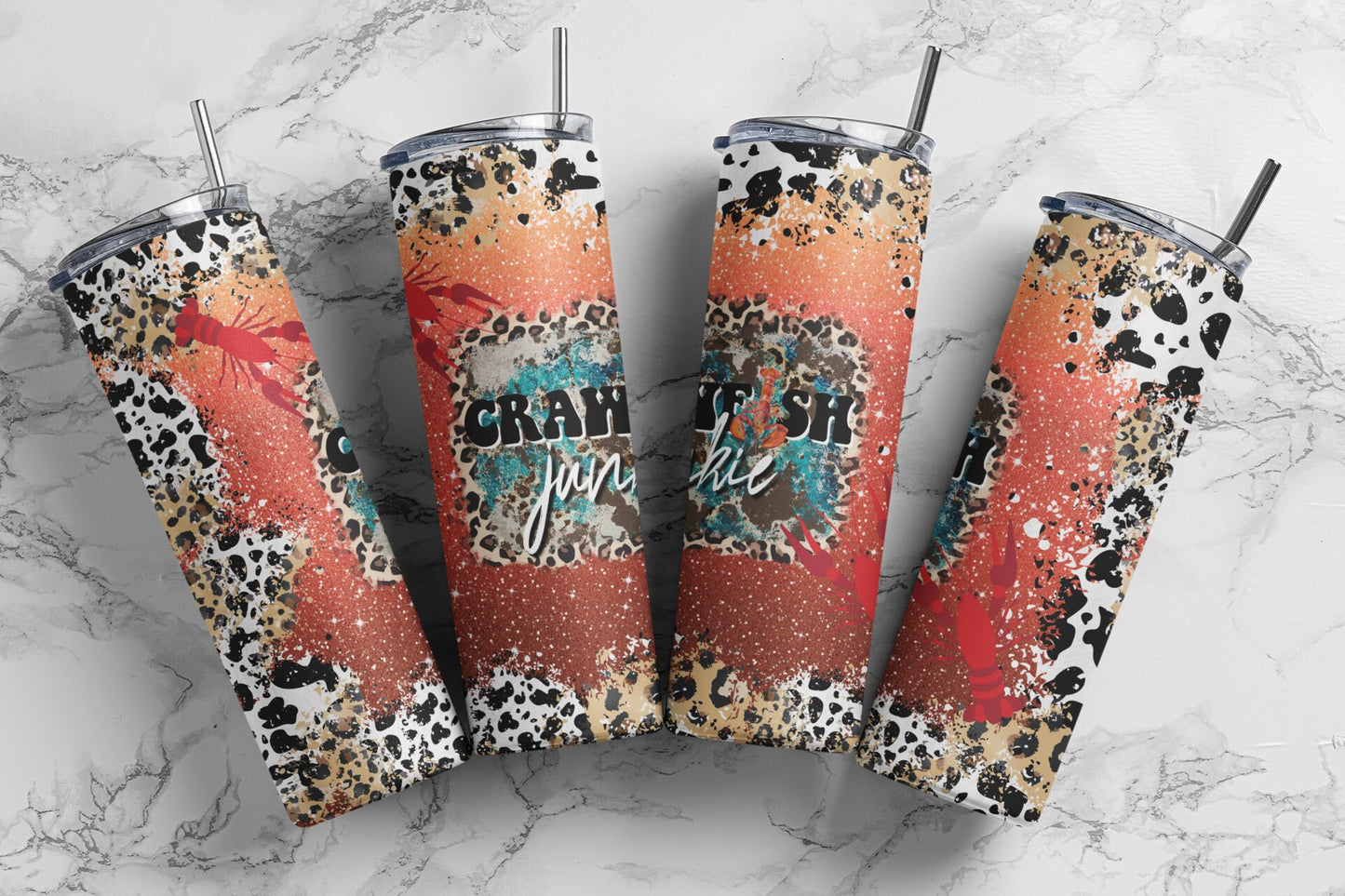 Tumbler | Crawfish junkie 6 | my happy place |HOT mom summer | Sarcasm | beach| ocean | Gift | BFF | Profanity| funny|