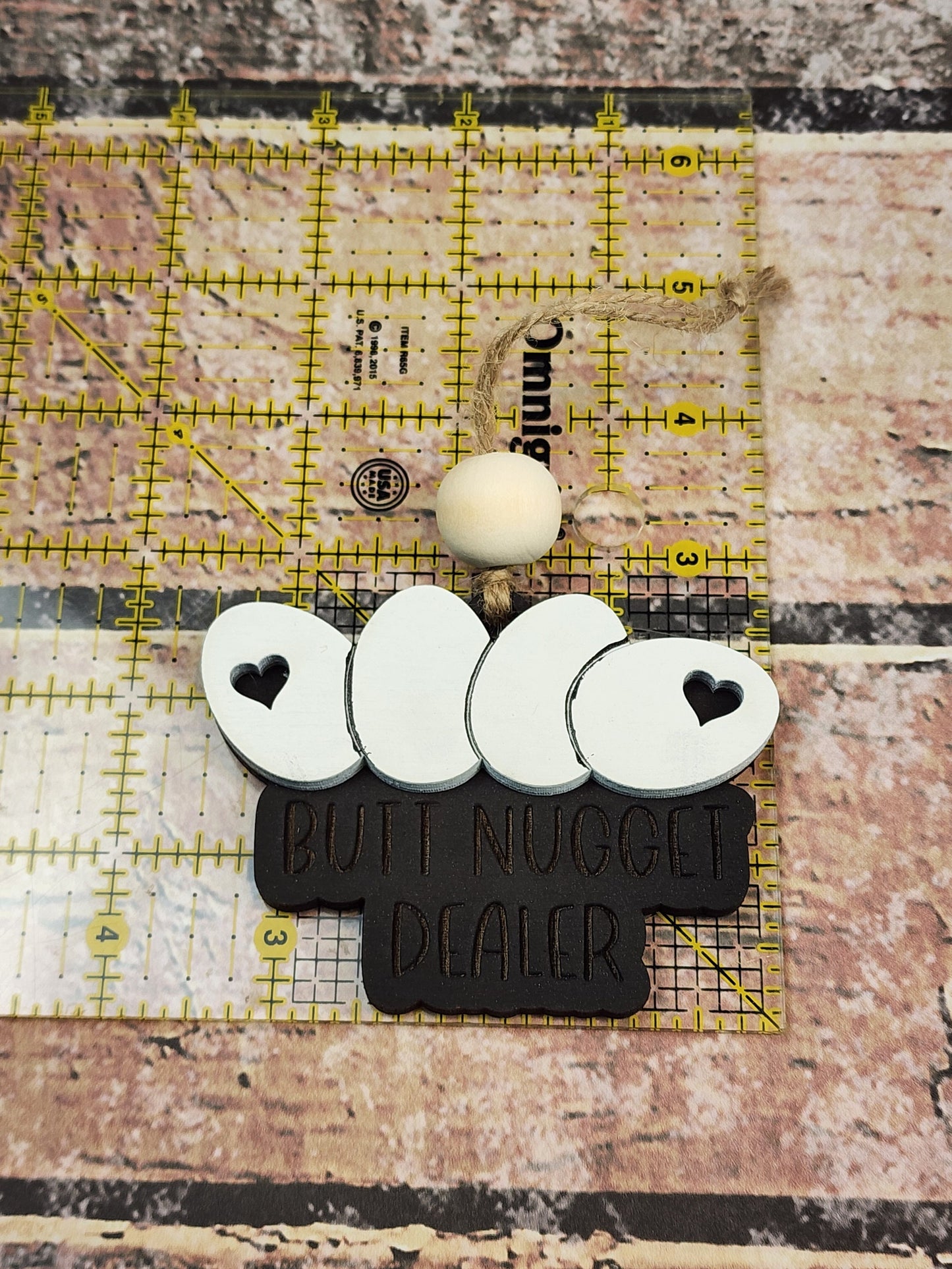 Ornament| Butt nugget dealer black | Chicken whisperer | ornament |  gift | Friend gift | Farm lover