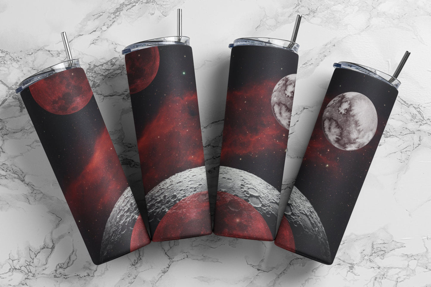Tumbler | RED Moon  | Celestial 6 | Sarcasm | MOM | Gift | BFF | funny| Beautiful colors