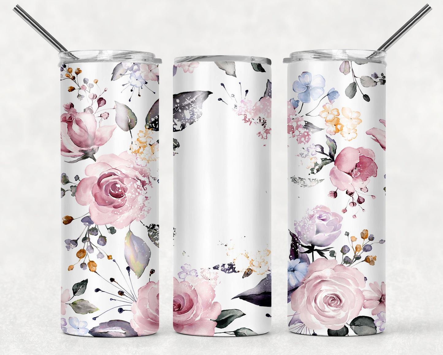 Bridal package | Floral EM1 tumbler, Tshirt and tote package