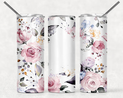 Bridal package | Floral EM1 tumbler, Tshirt and tote package