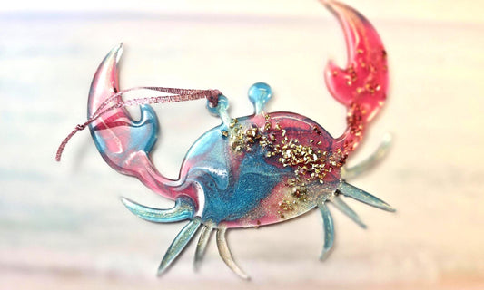 Resin | Sea and water animal 1011 | Ocean lover | gift| Ornament | Car Charm | Mermaid lover |Manatee |seal |Turtle | Whale| Crab|