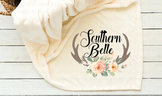 Blanket | Southern Belle, Farmhouse, bohemian, free spirit, Great GIFT
