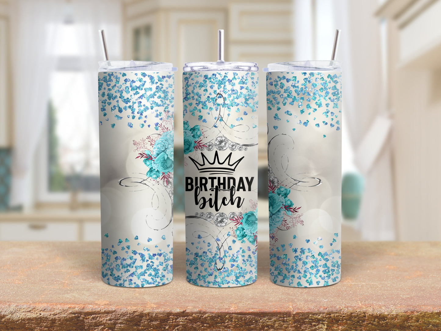 Tumbler | Birthday bitch | Sarcasm |Bestie| Gift| BFF | Profanity| funny| mean girl
