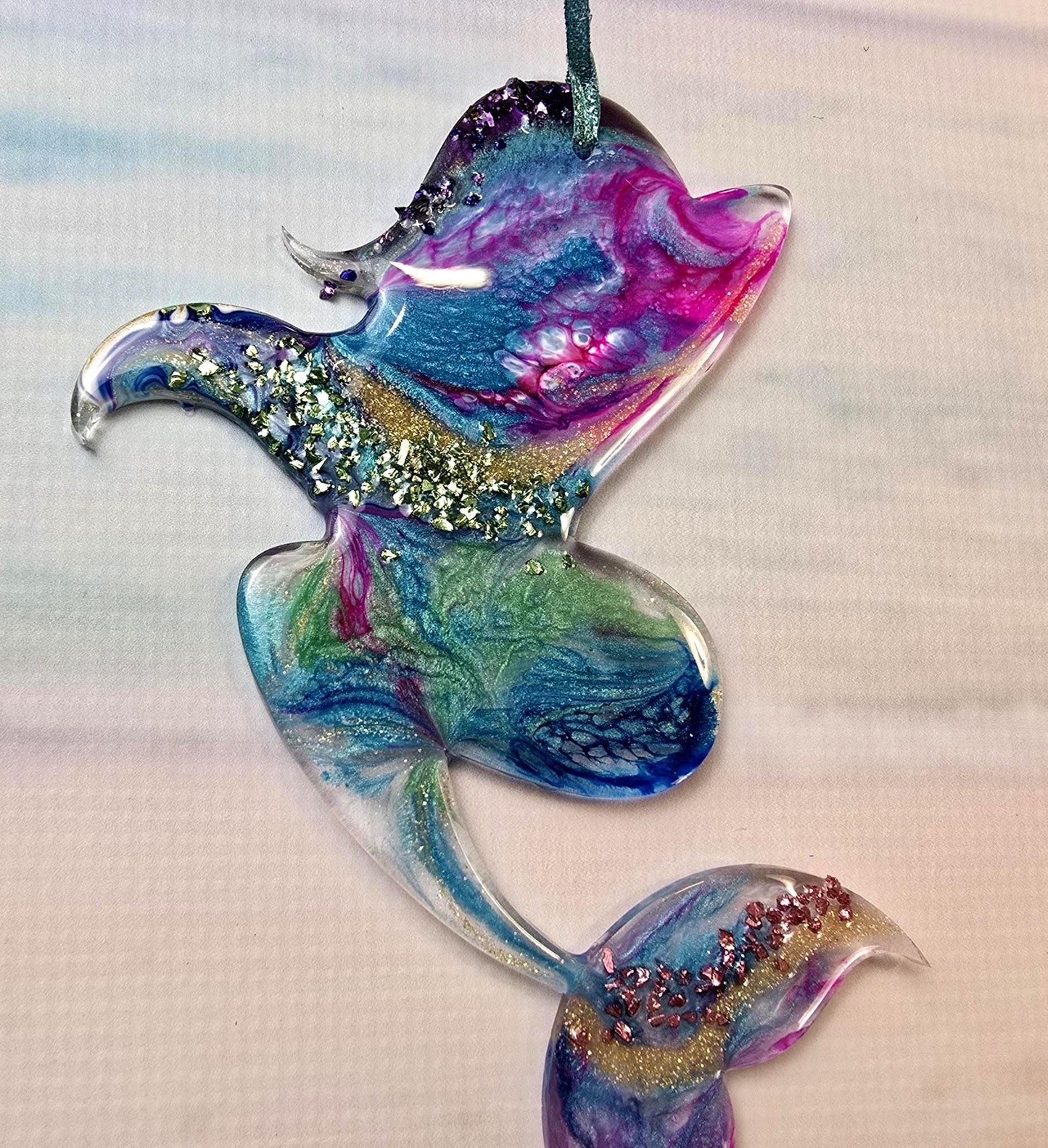 Resin | Sea and water animal 1019 | Ocean lover | gift| Ornament | Car Charm | Mermaid lover |Manatee |seal |Turtle | Whale| Crab|