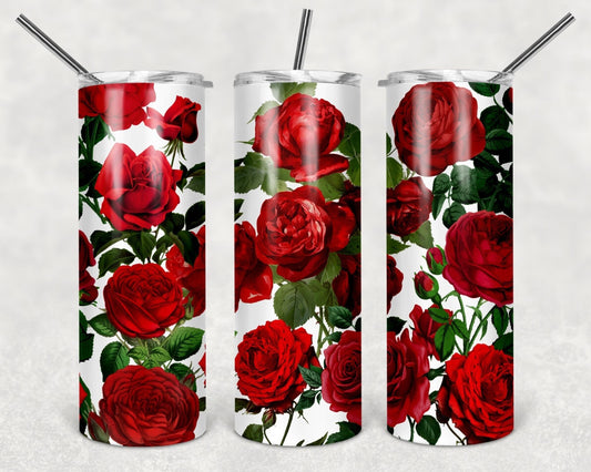 Tumbler | Roses Alcohol ink| Hot Mess| Sarcasm | MOM | Gift | BFF | funny|