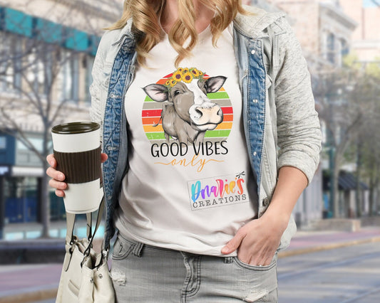 T-shirt | Good Vibes Only| Farming | Chicken |COW| Beer | summer || NSFW