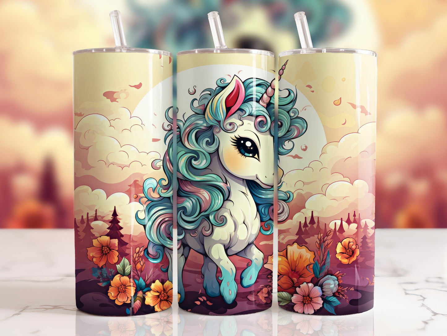 Tumbler | Unicorn tumbler 34| Fantasy | girls or boys | Gift | BFF | special someone