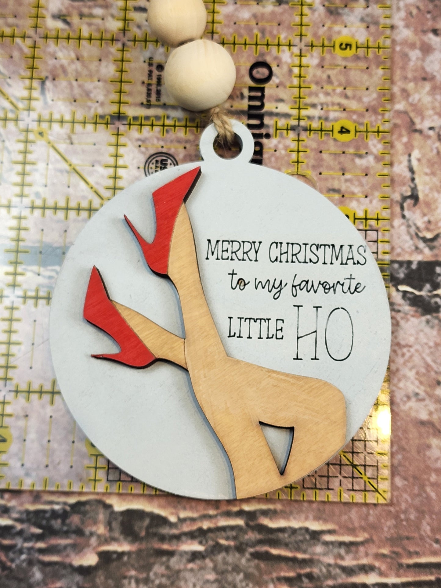 Ornament|  Merry Christmas to my favorite little HO 2 |  gift | Friend gift | friends