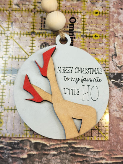 Ornament|  Merry Christmas to my favorite little HO 2 |  gift | Friend gift | friends