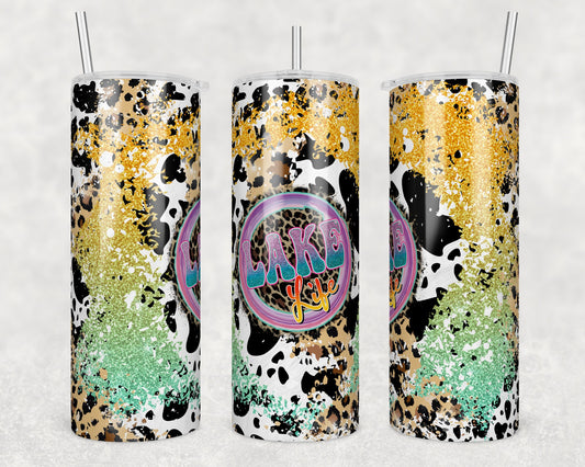 Tumbler | Lake life | my happy place |HOT mom summer | Sarcasm | beach| ocean | Gift | BFF || funny|