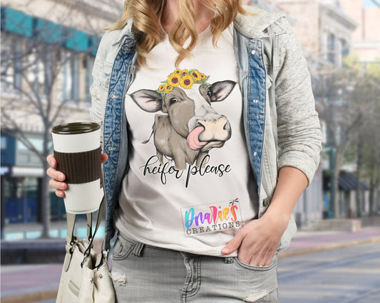 T-shirt |Heifer please| Farming | Chicken |COW| Beer | summer |Flowers| NSFW