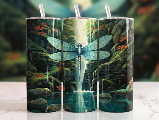 Tumbler | Dragonfly 6| Beautiful bright colors | MOM | Gift | BFF | funny| Beautiful colors| Angel