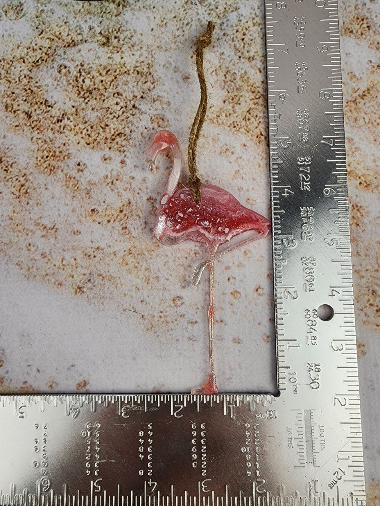 Resin | Flamingo #10 | Resin art | Ocean lover | gift