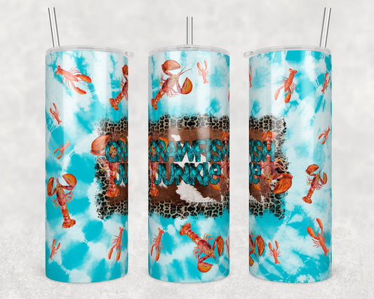 Tumbler | Crawfish junkie 11 | my happy place |HOT mom summer | Sarcasm | beach| ocean | Gift | BFF | Profanity| funny|