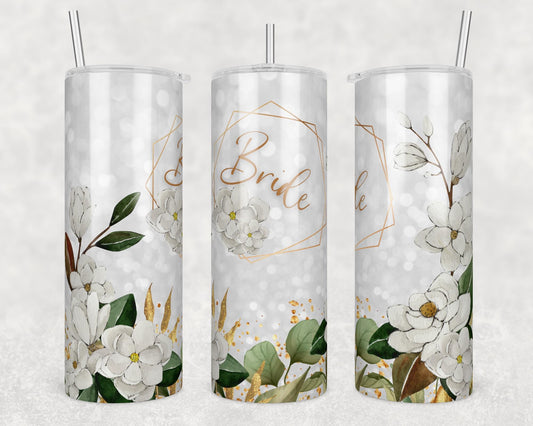 Tumbler | Bride tumbler white  | Bachelorette party |wedding | Bridal shower | BFF |best friends