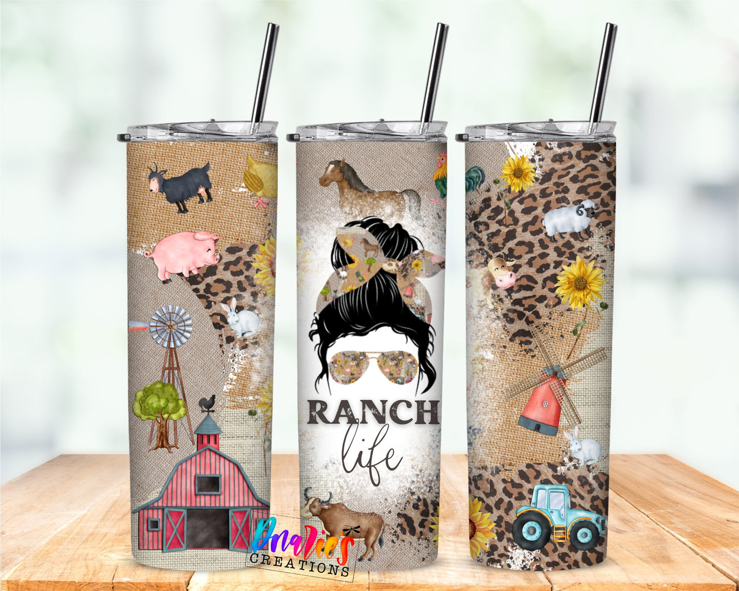 Tumbler | Ranchlife | Ranch wife | Gift | Sarcasm| OSFA |Great Gift- Ladies-Cows| Men