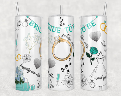 Tumbler | Bride  to be | Fun  | Bachelorette party |wedding | Bridal shower | BFF |best friends